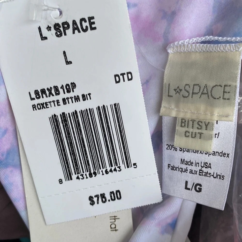 L*space Roxette bikini bottom